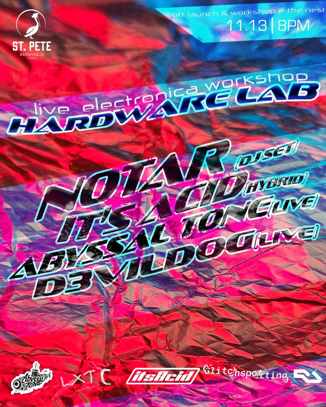 Hardware Lab 001 flyer